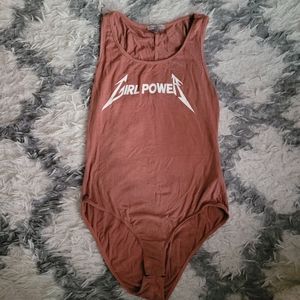 Girl Power bodysuit small